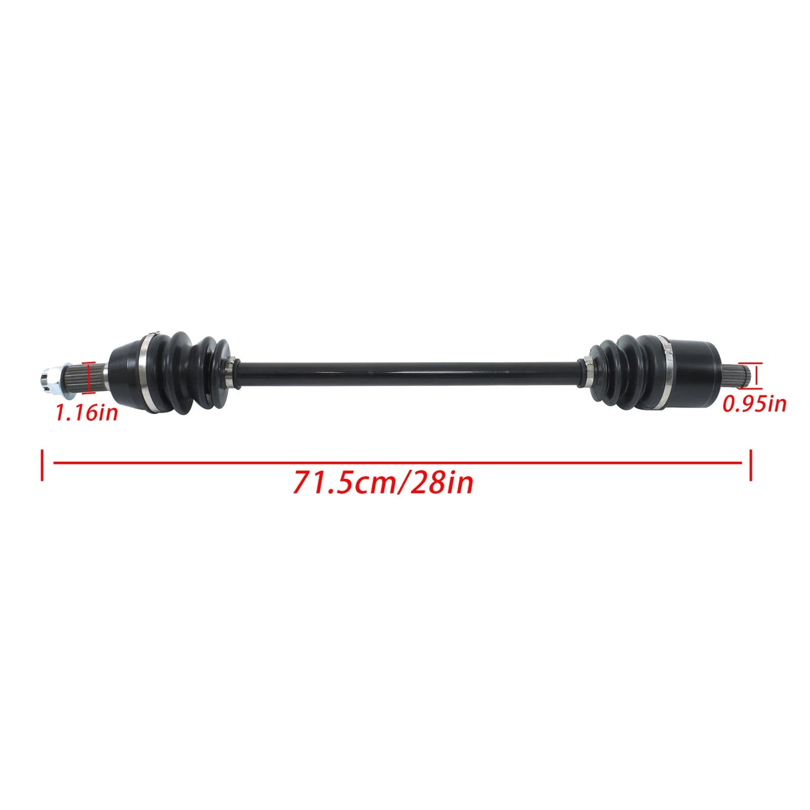 Set of 2 CV Axles for Polaris Ranger XP 900 (2013–2019)