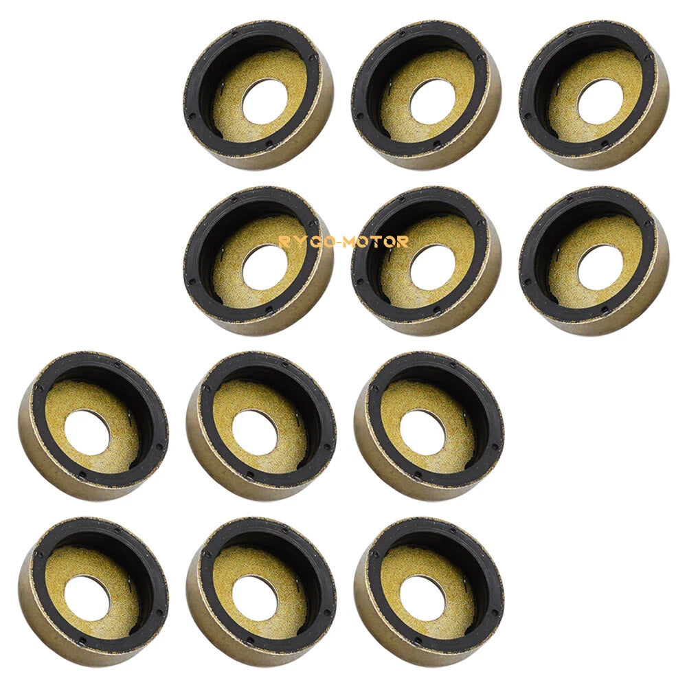 12pcs A Arm Dust Cover Seal Caps for Yamaha Raptor 660 (2001–2005)