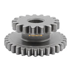 Starter Idler Gear for Yamaha Raptor 660 660R (2002–2005) YFM660R 32T/17T
