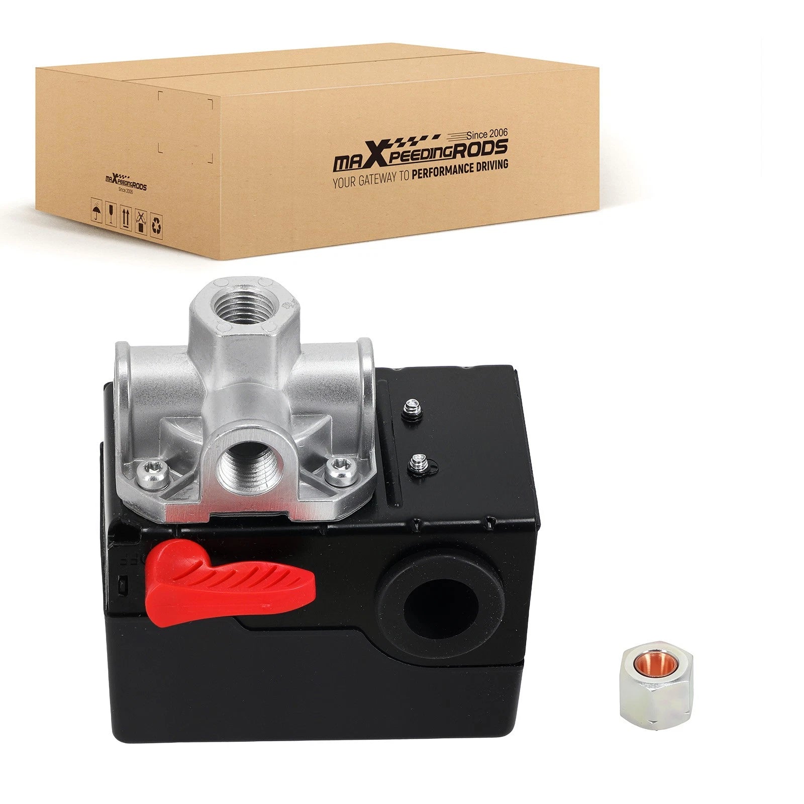 Air Compressor Pressure Switch for Various Models (95-125 PSI)