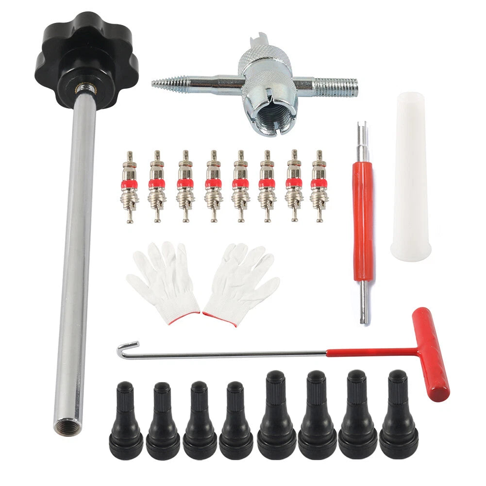 Quick Change Tire Valve Tool Kit for Universal Applications (2010–2023)