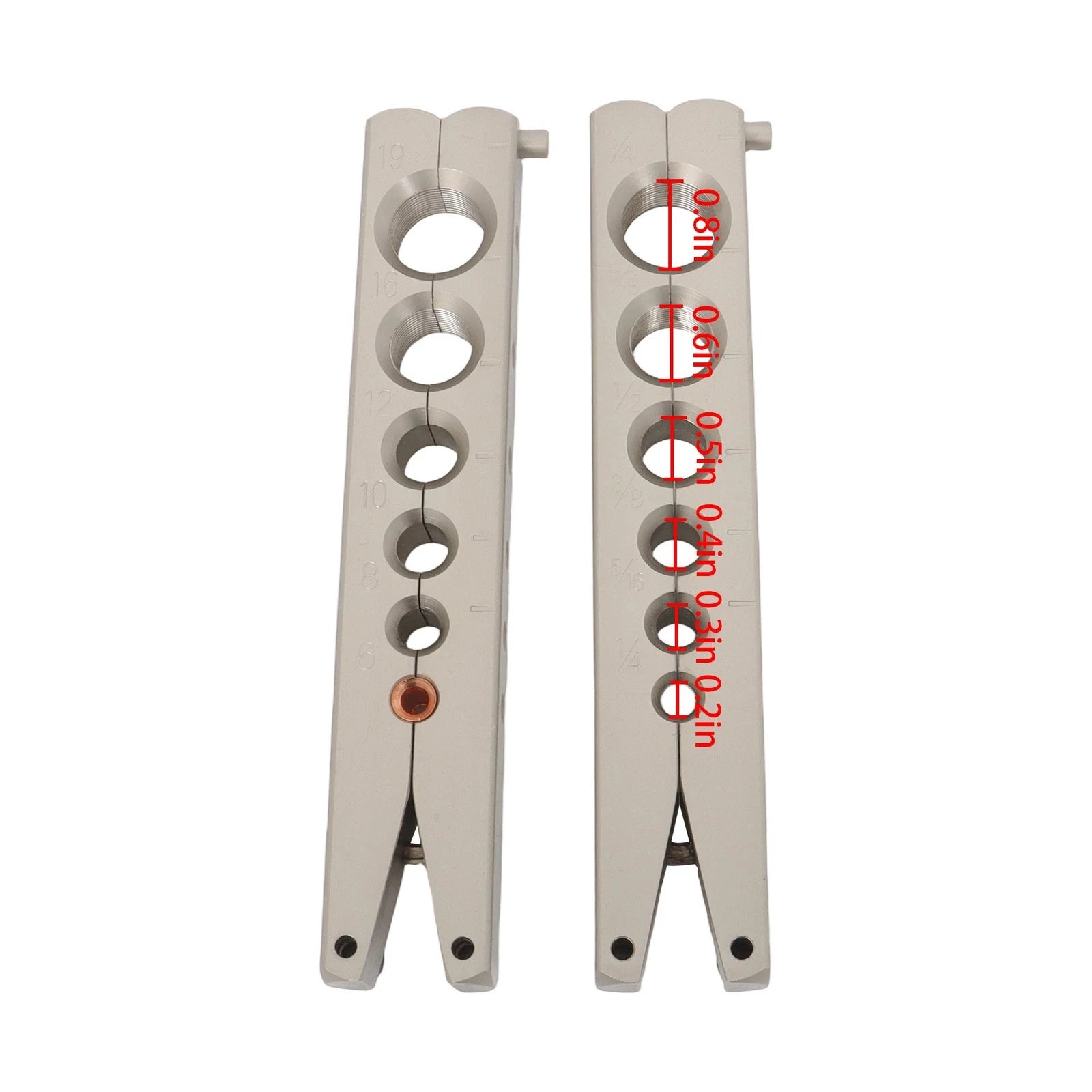 Flaring Tool Kit for 1/4 - 3/4 Tubing (6 Holes, 45°)