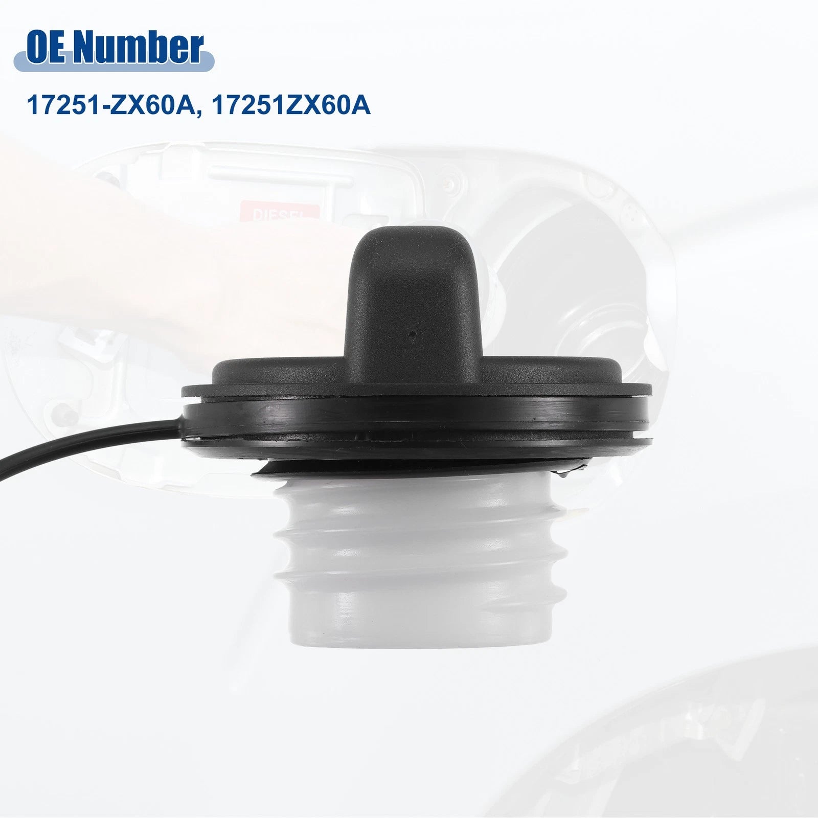 Gas Fuel Tank Cap 17251ZX60A for Nissan Altima Maxima Murano Quest Sentra (2003–2012)