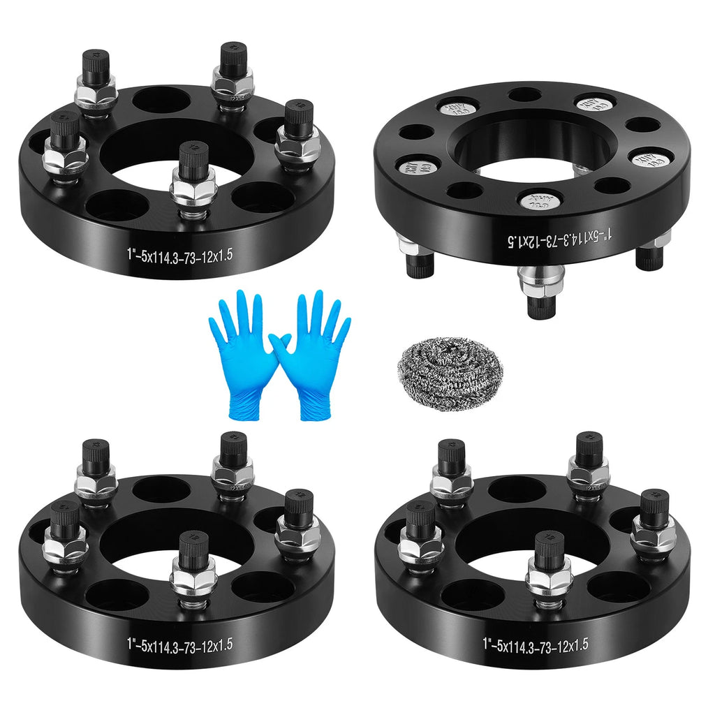 4PCS 1" 5x4.5 Wheel Spacers for Lexus ES350 (2008–2015)