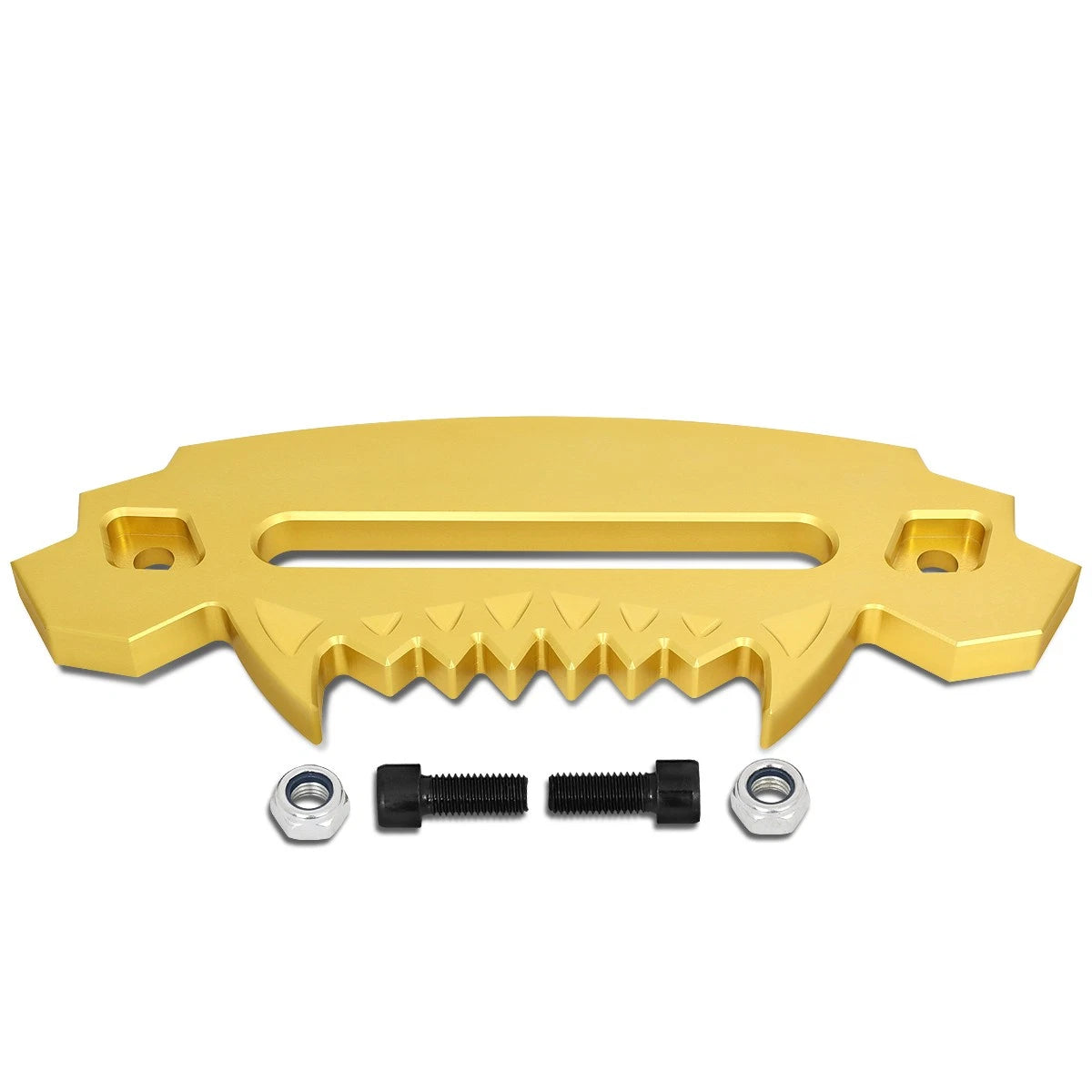 10" Aluminum Hawse Fairlead for 4X4 Off-Road ATV UTV (Synthetic Rope)