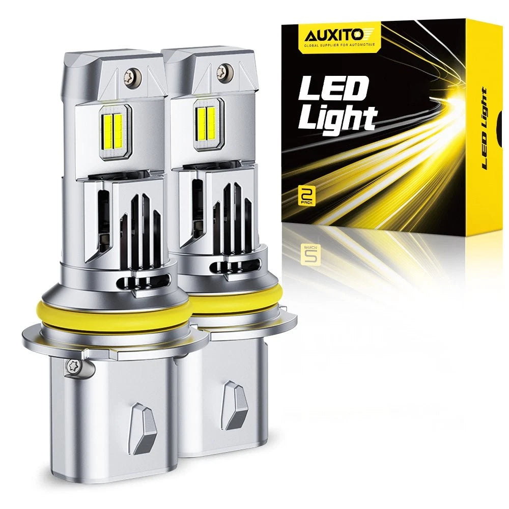 M6S Serie 9007 HB5 LED Headlight Bulbs CANBUS Kit for High Low Beam