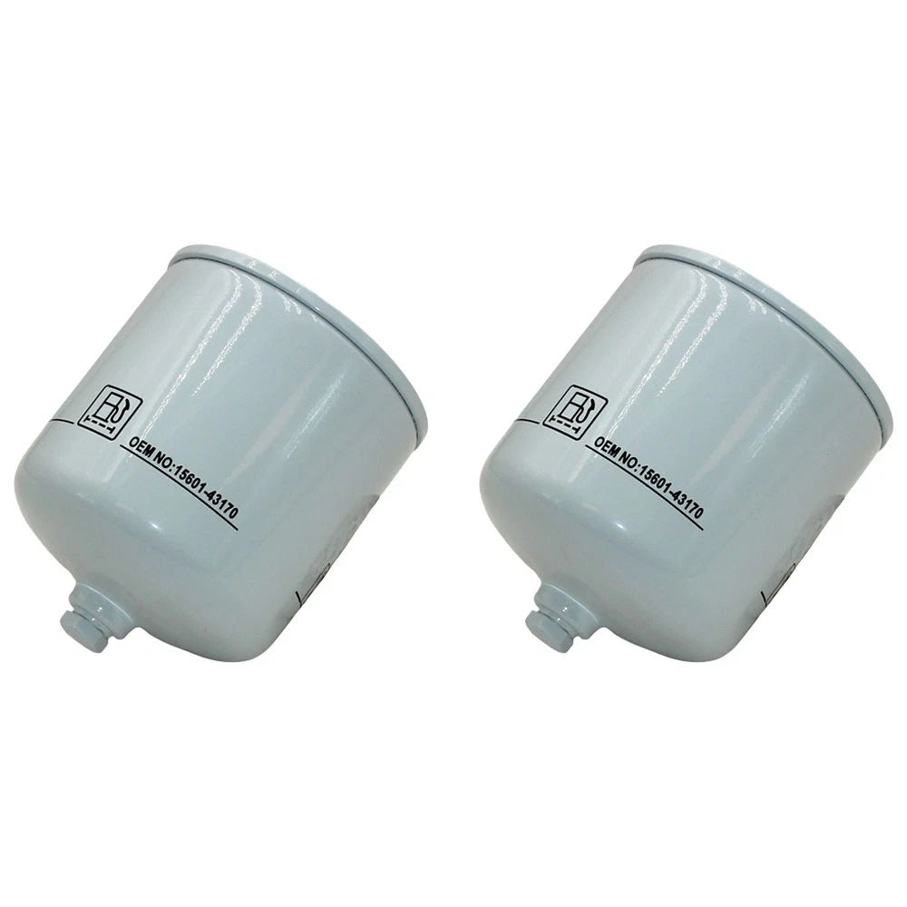 2X Fuel Filter for Terex (Replaces 15601-43170)