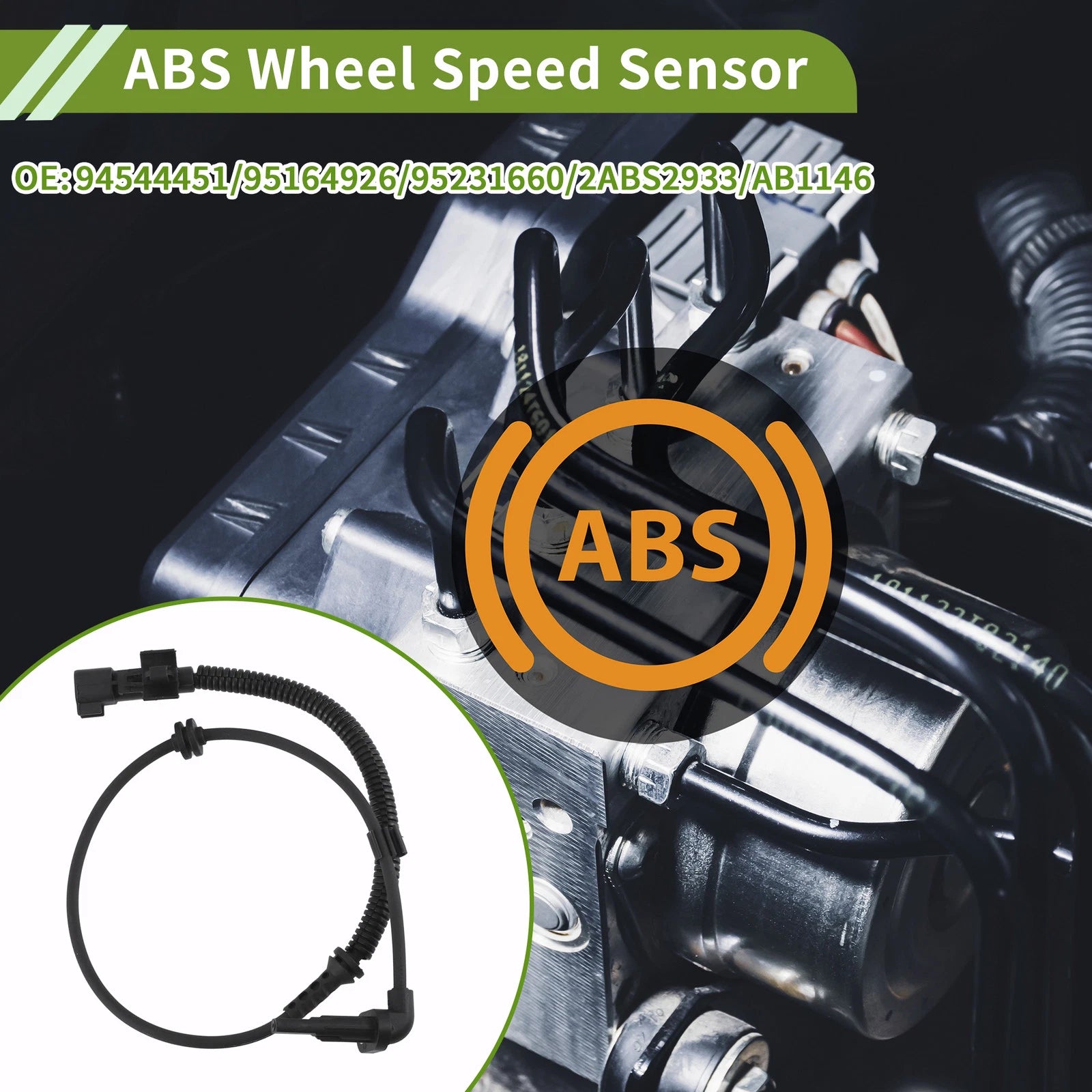 ABS Wheel Speed Sensor for Chevrolet Sonic (2012–2020) No. 94544451/95164926
