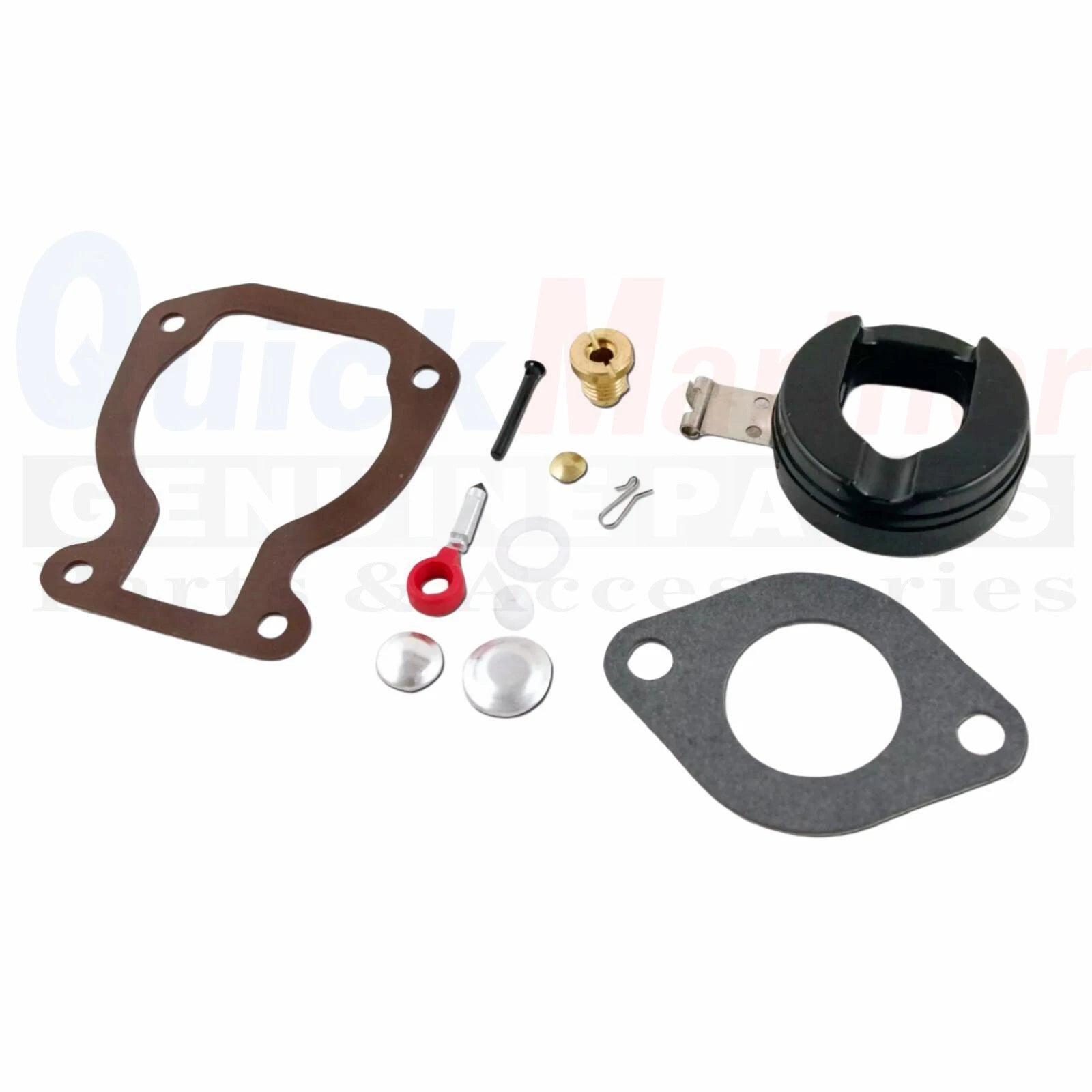 Carburetor Kit with Float for Johnson Evinrude 9.9 HP 15 HP (1974–1988) 398453