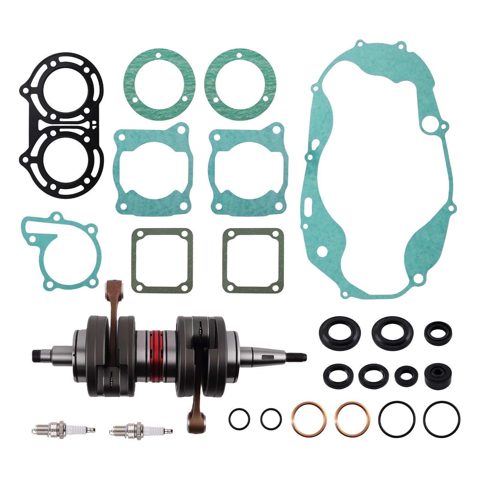 Crankshaft Rebuild Kit Long Rod for Yamaha Banshee YFZ350 (1987–2006) +4mm