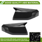 1 Pair Gloss Black Mirror Cover Caps for Chevrolet Colorado (2023–2025)