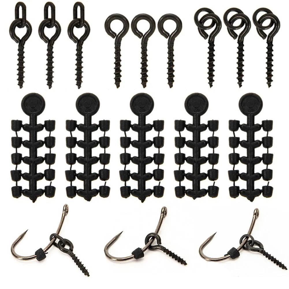 20pcs Bait Screws for Fishing Accessories Hook Stops Beads