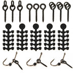 20pcs Bait Screws for Fishing Accessories Hook Stops Beads