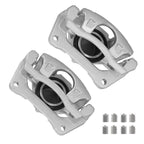Pair Front Disc Brake Caliper w/Bracket for Jeep Wrangler (2007–2017) 18-B5044