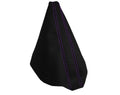 E Brake Boot Cover for Ford Mustang (2005–2009) Carbon Fiber Purple Stitch