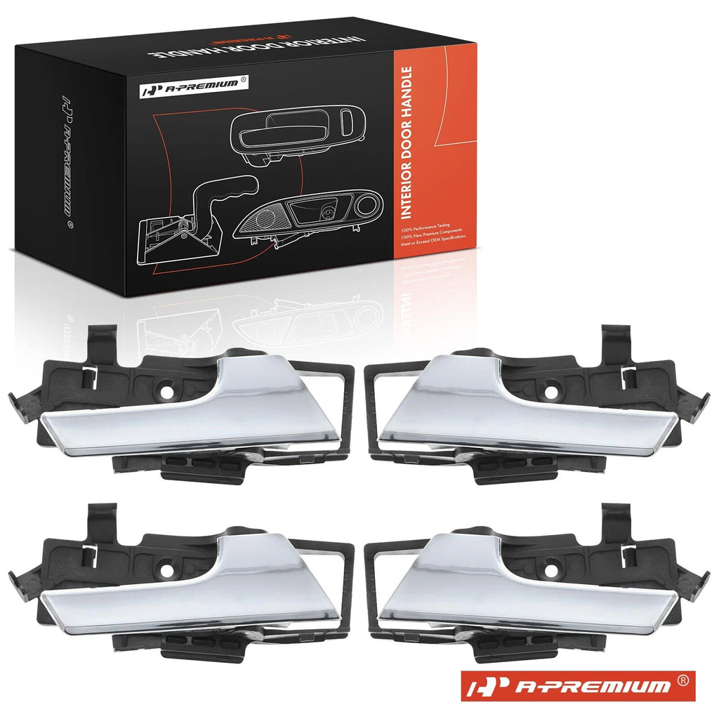 Set of 4 Interior Door Handles for Chevrolet Aveo (2007–2010)