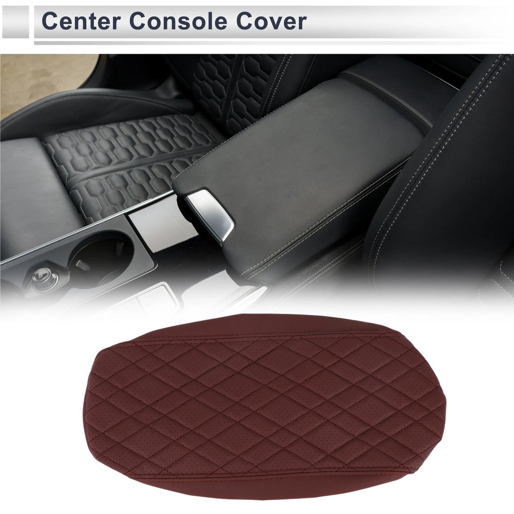 Center Console Cover for BMW X3 (2011–2017) Wine Red