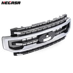 Grille Assembly for Ford F250 F350 Super Duty (2020–2022) Silver & Black