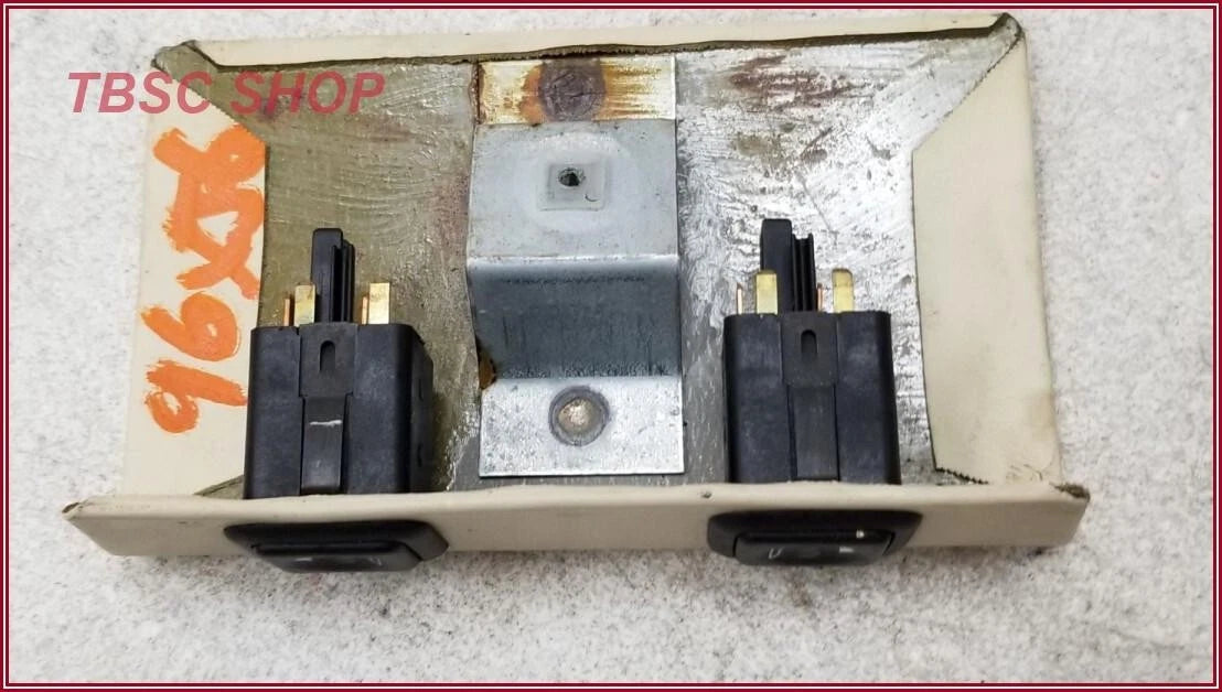 Set of 2 Rear Seat Heater Switches for Jaguar XJ6 XJ12 (1995–1997)