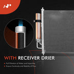 A/C Condenser and Dual Cooling Fan Assembly for Nissan Altima Maxima (2002–2006)