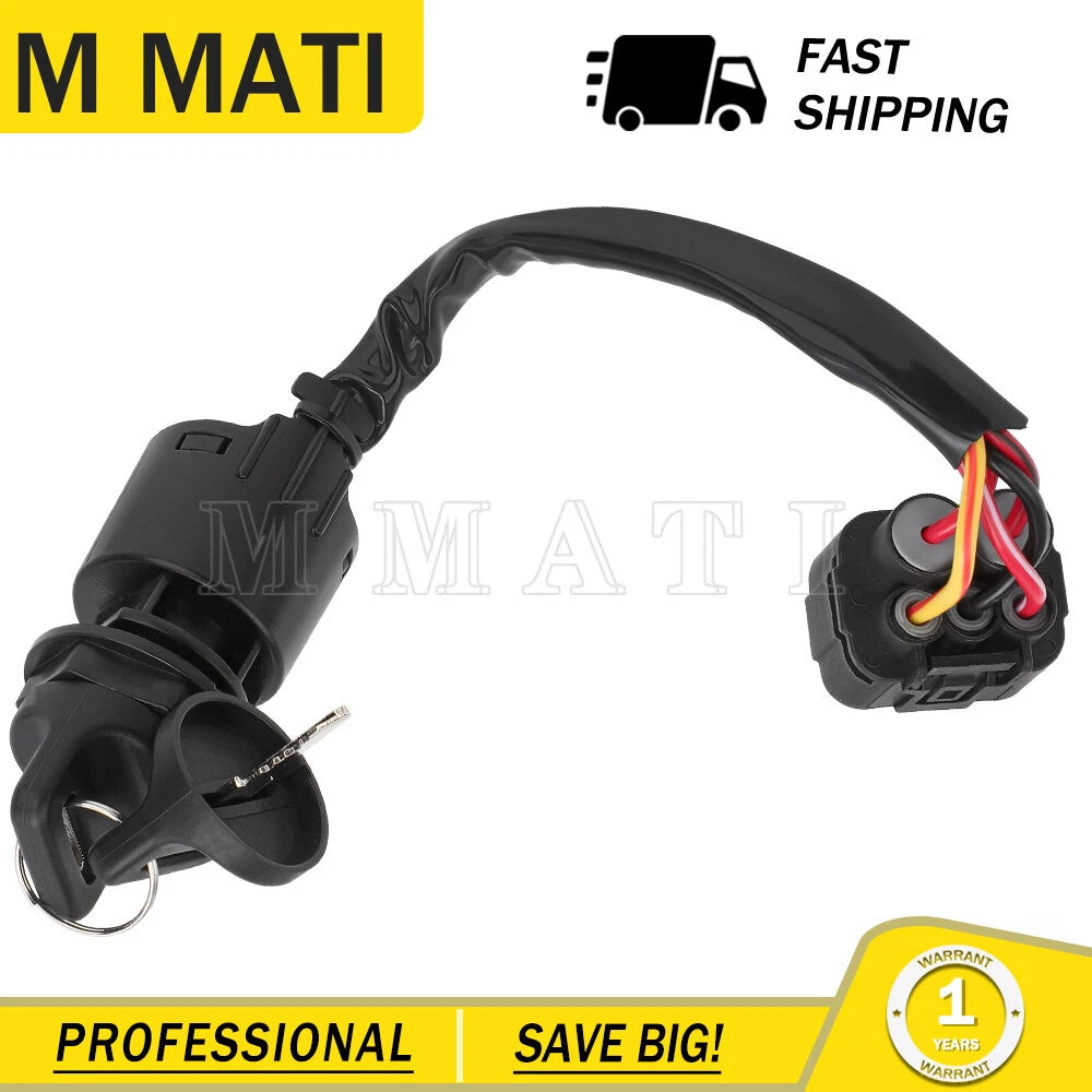 Ignition Switch for Honda Big Red MUV700 (2009–2013) 35100-HL1-A01, 2 Keys
