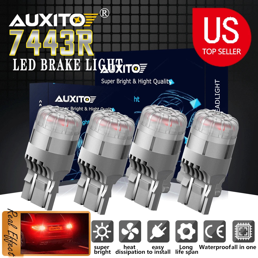 Set of 4 LED Brake/Stop/Tail/Turn Signal Light Bulbs for Various Models