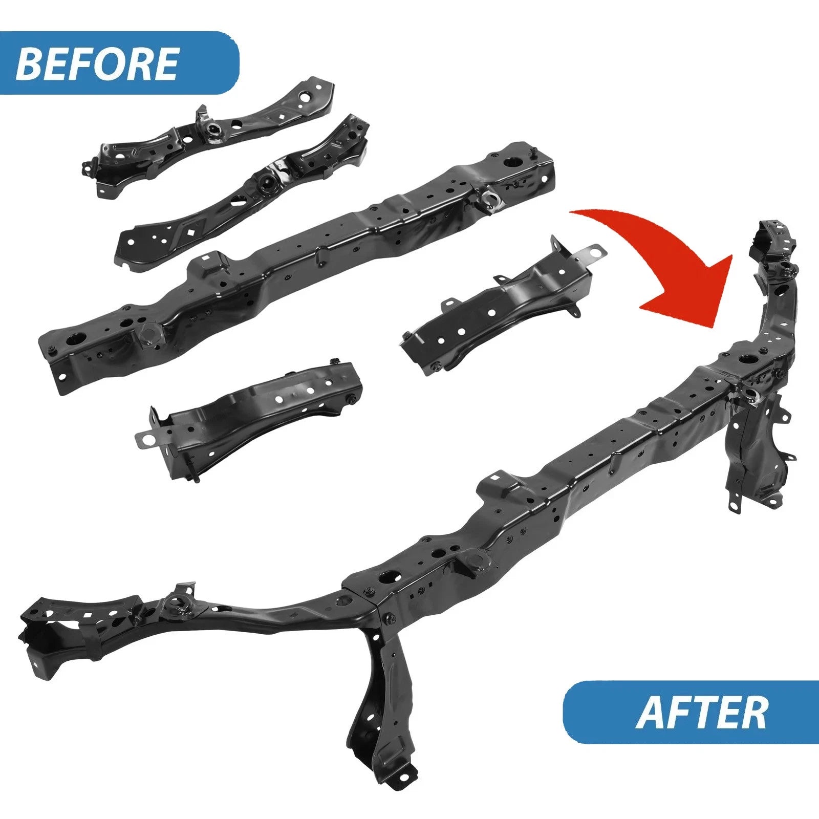 Front Upper Radiator Support for Chevy Trax Buick Encore (2018–2022) GM1225392