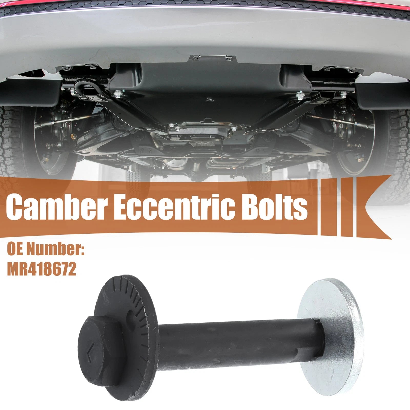 Eccentric Alignment Camber Bolt for Mitsubishi Montero (1999–2006) MR418674