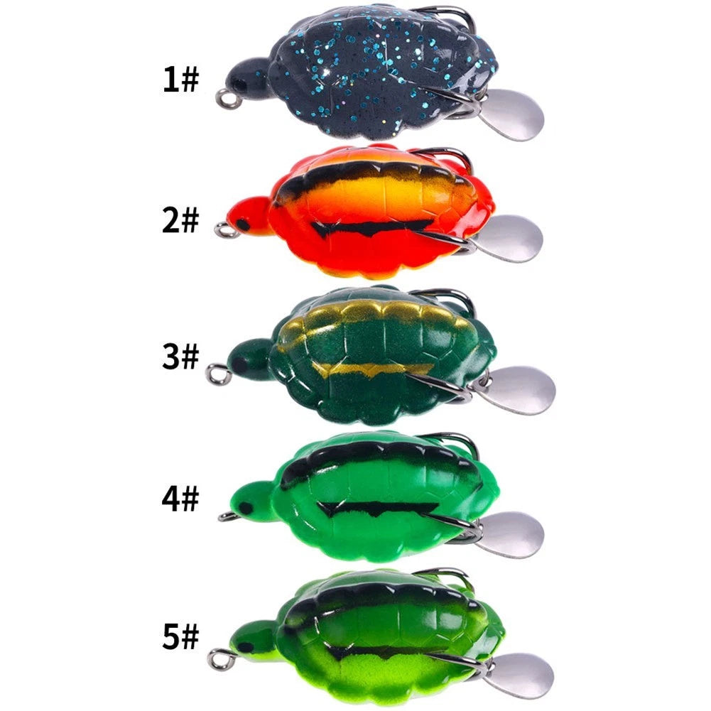 Topwater Fishing Lure with Hollow Body Design for Enhanced Frog Imitation