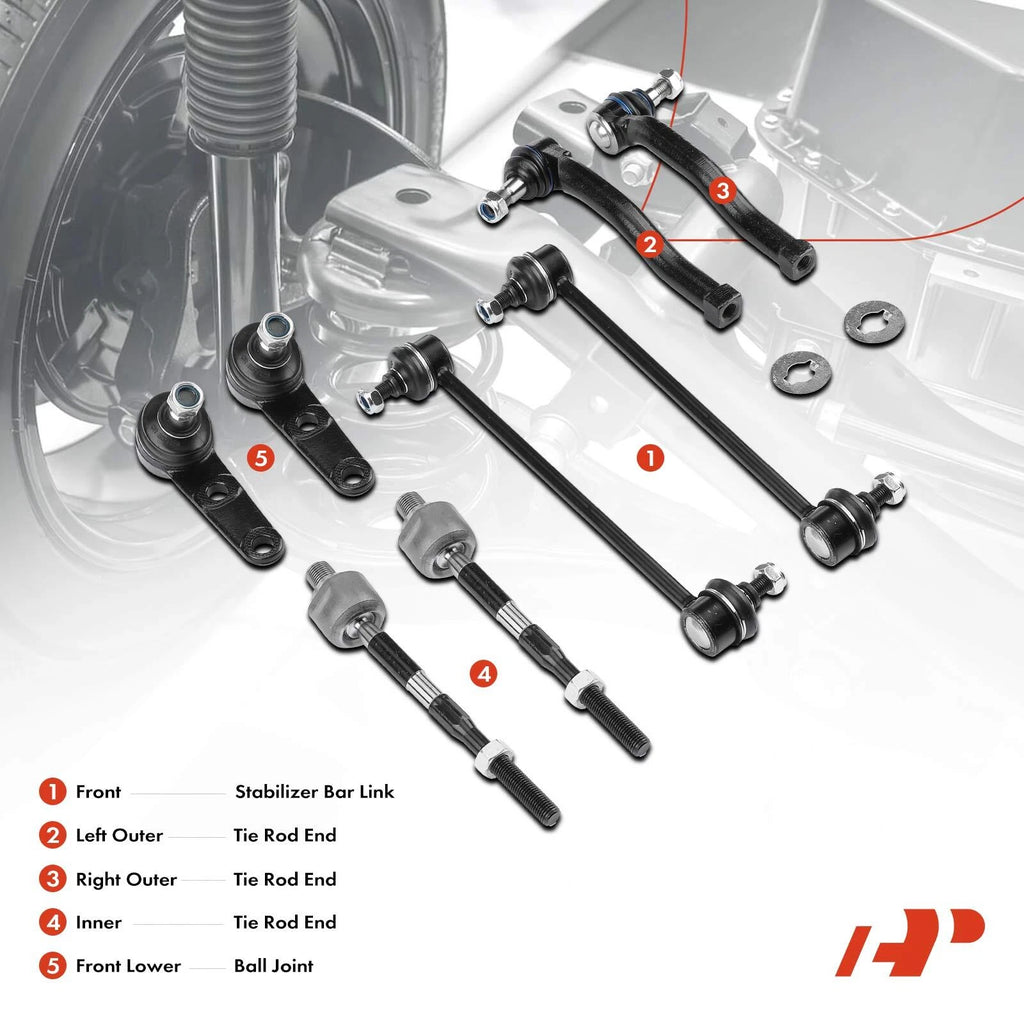 Front Suspension Kit for Chevy Pontiac (8-Pack, 8x) (2000-2008)