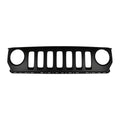 Replacement Black Ready to Paint Plastic Front Grille For 2011-2017 Jeep Patriot