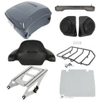 Trunk Speakers for Harley Road Glide (2014–2023) - Gunship Gray
