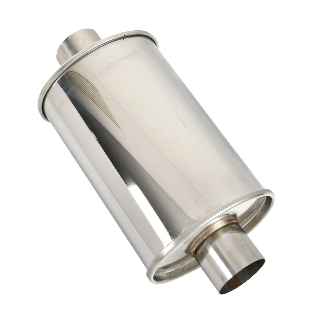 2-1/4 Inch Center Inlet Ultra Quiet Resonator for