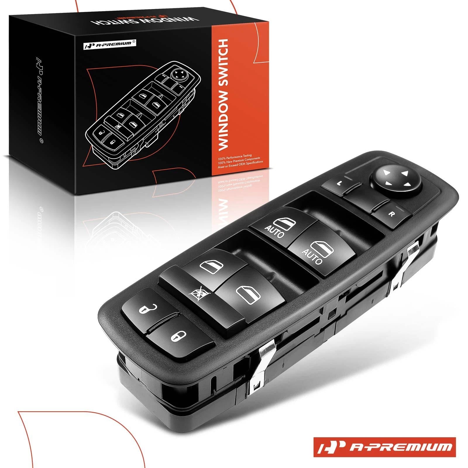Front Left Power Window Switch for Dodge Jeep Grand Cherokee (2016–2021)
