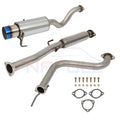 SS Exhaust System 4.5" Burnt Tip Muffler for Honda Del Sol EG1/EG2 (1993–1997)