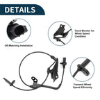 ABS Wheel Speed Sensor No. 57450-STX-A01 for Honda Pilot (2009–2015)