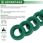 Set of 5 Oil Seal Ring 15x25x7mm for Rotary Shaft (High Pressure)