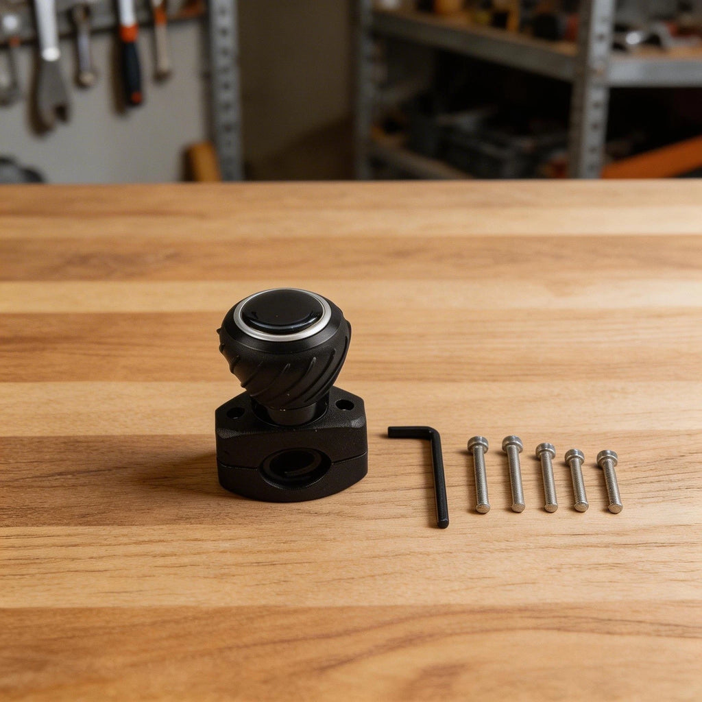 Steering Wheel Knob with Power Assist for Tractors Lawn Mowers Forklifts
