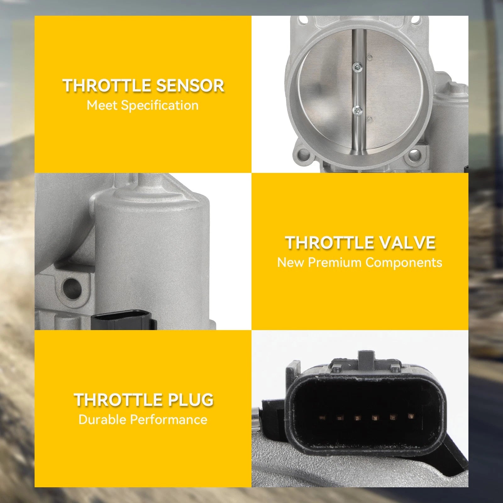 Throttle Body for Ford F-150 6.2L (2010–2014)