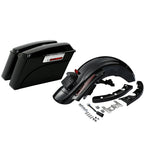 Hard Saddlebags & Rear Fender System for Harley Touring Road King (2009–2013)