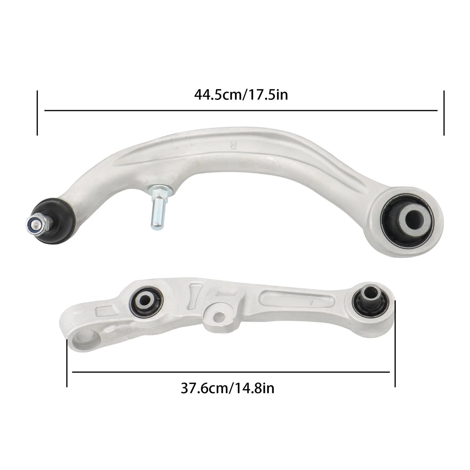 Set of 4 Front Lower Control Arms and Ball Joints for Infiniti G35 RWD (2003–2009)