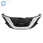 Front Bumper Grille for Nissan Murano (2015–2018) Chrome Black
