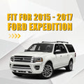Driver Bottom Perforated Leather Seat Cover for Ford Expedition (2015–2017)
