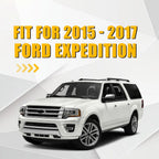 Driver Bottom Perforated Leather Seat Cover for Ford Expedition (2015–2017)