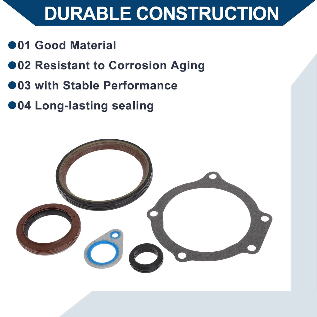 Set of 1 Engine Timing Cover Gasket TCS45052 for GMC Envoy (2004–2009)