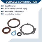 Set of 1 Engine Timing Cover Gasket TCS45052 for GMC Envoy (2004–2009)
