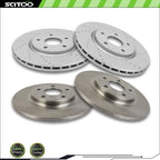 Rear Brake Discs Rotors for Dodge Grand Caravan Journey Town & Country (2008–2020)