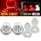 2X LED Watermelon Light Under Glow Frame Bracket Universal Clamp