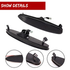 Smoked Lens Amber LED Front Fender Side Marker Signal Lights for Mazda 6