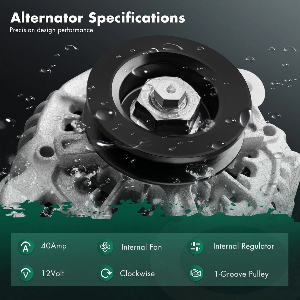 Alternator 40Amp for Kubota Excavators D1105BH (460, 6010)